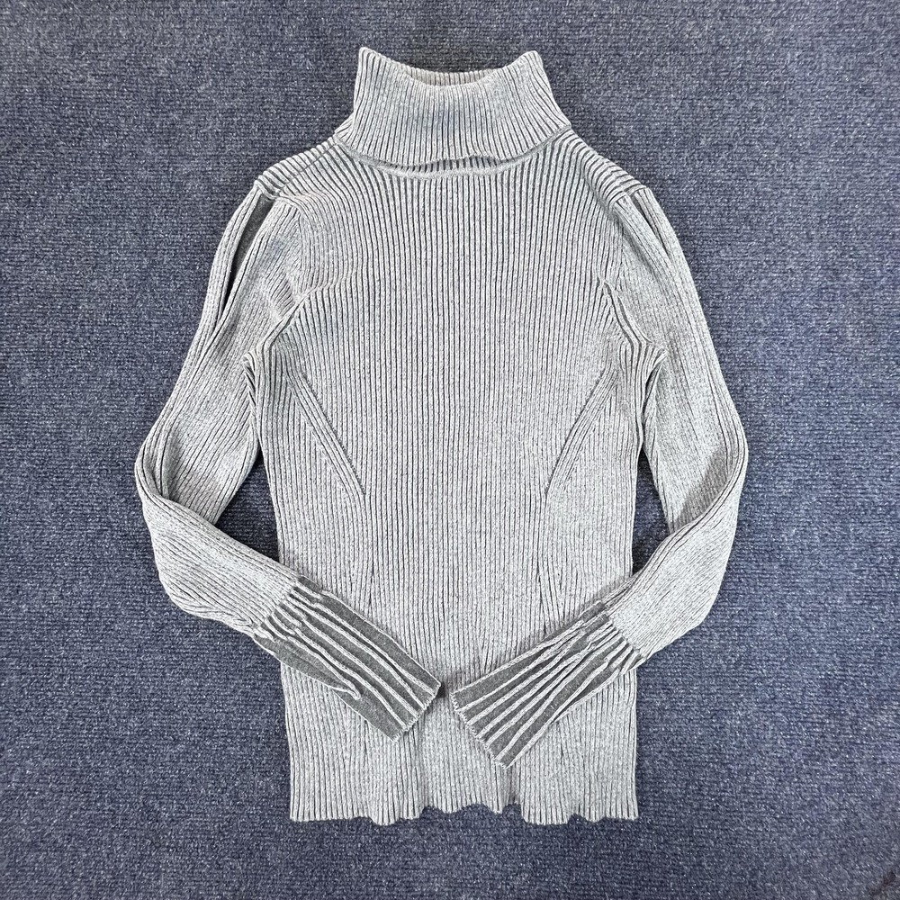 Philosophy Sweater Womens Medium Ribbed Turtleneck Pullover Knit‎ Long Sleeve